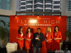 Tony Fernandes Luncurkan Buku, Kilas Balik Sebelum Jadi Bos AirAsia