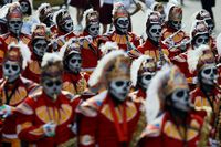 Lautan Tengkorak di Festival Kematian Meksiko