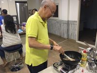 William Wongso Meracik Nasi Goreng di 'Busan One Asia Festival' 