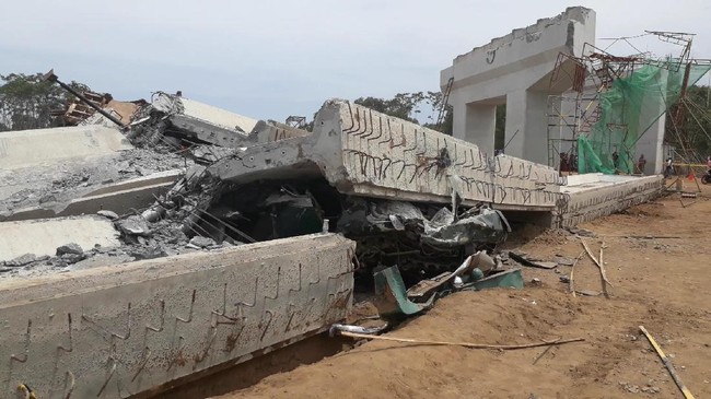 Deretan Infrastruktur Ambruk di 4 Tahun Jokowi-JK