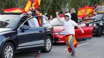 Begini Ramainya Aksi Tolak Catalonia Merdeka di Spanyol