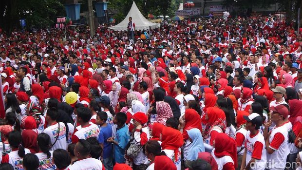 Ribuan warga padati acara Kirab Kebangsaan