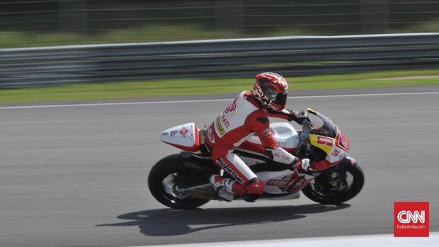 Dimas Ekky musim lalu sempat tampil di Moto2 GP Malaysia.