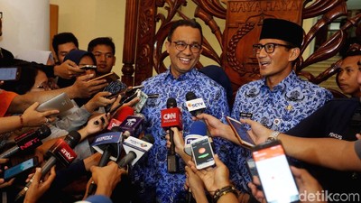 Anies-Sandi Gelar Rapim Pemprov DKI Jakarta