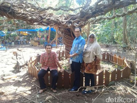 Pohon 'Harry Potter' dibuat swafoto pengunjung/ 