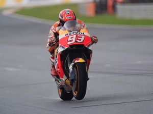 Marquez Isyaratkan Main Aman di Valencia