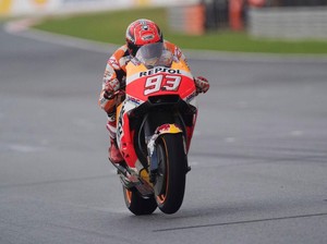 Marquez Isyaratkan Main Aman di Valencia