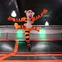 Josh Sundquist tampil dengan kostum Halloween 2017. Dia menjadi Tigger dari kisah Winnie The Pooh. Foto: Dok. Josh Squndquist