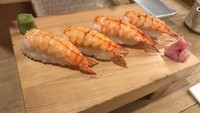 Ebi atau udang jadi sushi yang aman bagi orang yang tak suka topping mentah. Udang biasanya sudah direbus sebelum menjadi topping sushi. Ini paling populer kelima! Foto: Istimewa