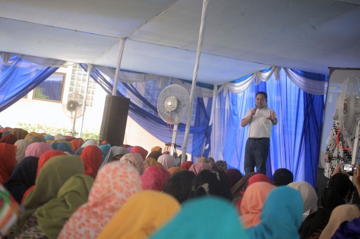 Emak-emak di Tangerang Diajak Selesaikan Persoalan Kota