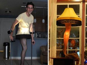 Foto: 7 Kostum Halloween Keren dari Pria yang Hanya Punya Satu Kaki