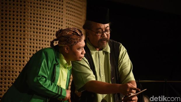 Teater Gandrik Sukses Pentaskan Ulang Lakon 'Pensiunan' di Jakarta