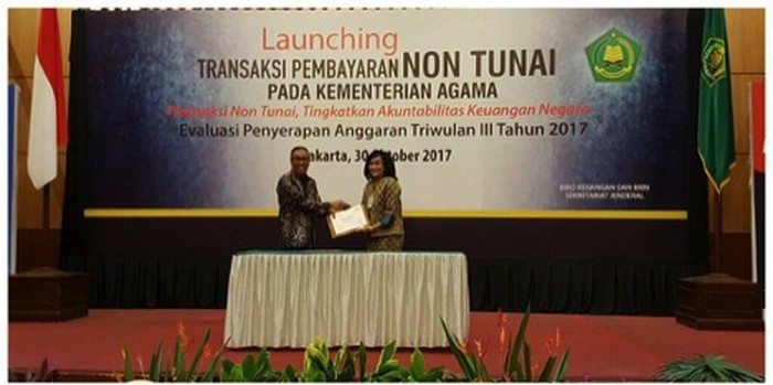 BNI Terapkan Transaksi Non Tunai di Lingkungan Kemenag