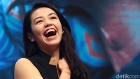 Ia tampak sangat happy saat menghadiri acara tersebut. Pool/Ismail/detikFoto.