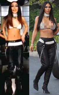 Saat Kim Kardashian Bertransformasi Jadi Aaliyah dan Madonna dalam 1 Hari