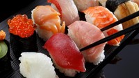 Chef Kenji Fujimoto yang pernah melayani Kim Jong Un mengungkap ayah 1 anak itu doyan sushi. Ia suka sushi topping toro, bagian berlemak dari tuna yang terkenal mahal. Foto: iStock