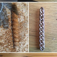 Hadiah Natal romantis dari suami berupa gelang kayu buatannya sendiri. Foto: Dok. Bored Panda