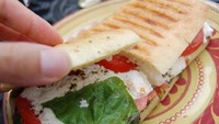Panini merupakan versi Italia dari sandwich. Biasanya tersaji hangat setelah ditekan dalam sebuah panggangan. Isiannya beragam namun yang umum seperti keju, tomat dan daging.