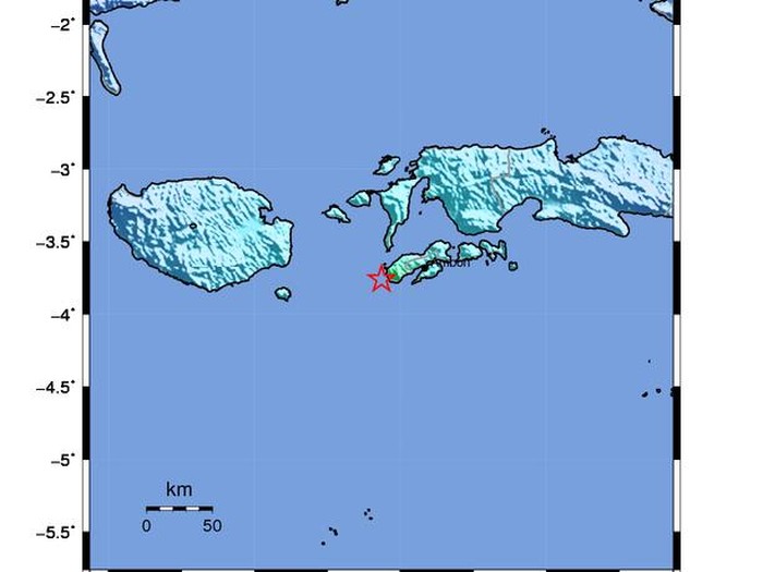 5 Kali Ambon Diguncang Gempa, Terakhir Berkekuatan 5,6 SR