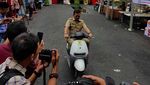 Aksi Freestyle Gubernur Sulsel di Motor Listrik