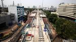 Foto: Pemasangan Rel MRT Terus Dikebut