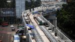 Foto: Pemasangan Rel MRT Terus Dikebut