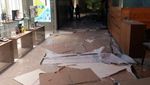 Foto Penampakan Plafon Maluku City Mall Berjatuhan karena Gempa