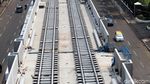 Foto: Pemasangan Rel MRT Terus Dikebut