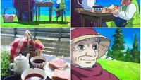 Masih dari Howls Moving Castle, ada adegan makan roti panggang dengan salami atau Salami Toast. Pelengkapnya tentu saja teh hangat. Foto: en93kitchen