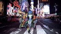 Atau kostum kupu-kupunya yang membuat semua takjub di tahun 2014. (Dok. Instagram/heidiklum)