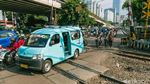Perlintasan KA di Jalan KH Mas Mansyur Akan Ditutup