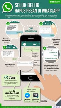 Seluk Beluk Hapus Pesan Di WhatsApp