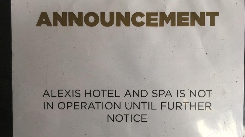 Alexis Hotel dan Spa Umumkan Tak Beroperasi Sementara Alexis Hotel dan Spa Umumkan Tak Beroperasi Sementara