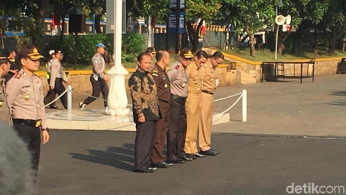 Apel Pembubaran Operasi Pilkada di Polda, Anies-Sandi Hadir