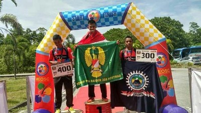Praka M. Asep Juara Orienteering Asia Cup