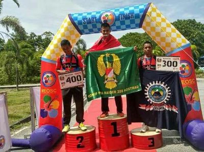 Praka M. Asep Juara Orienteering Asia Cup