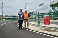 Jonan Resmikan Lapangan Gas Jangkrik di Kaltim
