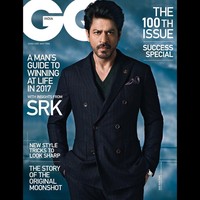 Meski berusia 52 tahun, pesona yang dimiliki Shah Rukh Khan menjadikannya dirinya masih dipercaya menjadi cover majalah GQ India.  Foto: Instagram