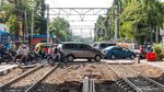 Perlintasan KA di Jalan KH Mas Mansyur Akan Ditutup