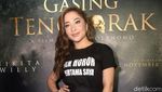 Premiere Film Gasing Tengkorak, Nikita Willy tampil Serba Hitam