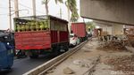 Disebut Tak Ada Amdal Lalin, Begini Kemacetan di Proyek Cip Lontar
