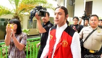 Ia tampak lebih berisi serta tanpa berewok. Pool/Ismail/detikFoto.