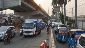 Disebut Tak Ada Amdal Lalin, Begini Kemacetan di Proyek Cip Lontar