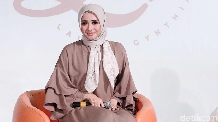 Laudya Cynthia Bella saat ditemui di FX.