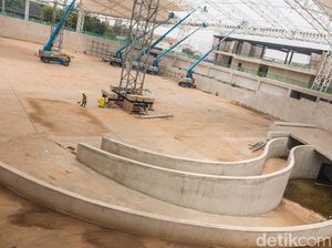 Terus Dikebut, Begini Penampakan Proyek Megah Velodrome