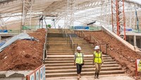 Venue ini selain dibuat sebagai venue balap sepeda, juga dirancang untuk bisa digunakan untuk olahraga lainnya seperti futsal, bulu tangkis, dan lain-lain dengan memanfaatkan bagian tengah sebagai perlintasan sepeda.