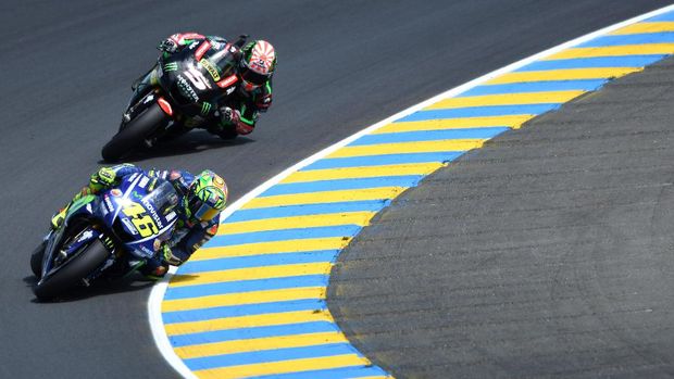 Johann Zarco finis di posisi kelima MotoGP Thailand 2018.