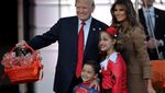 Ketika Donald Trump Rayakan Halloween di White House Ketika Donald Trump Rayakan Halloween di White House