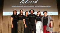 Ia akan beradu peran dengan Reza Rahadian dalam pentas teater berjudul Perempuan-perempuan Chairil dan memerankan tokoh Sri Ajati. Pool/Palevi S/detikFoto.