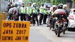 Sejumlah Pemotor Terjaring Operasi Zebra di Jaktim